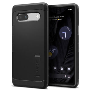Spigen Tough Armor - dėklas skirtas Google Pixel 7A Black - Image 1