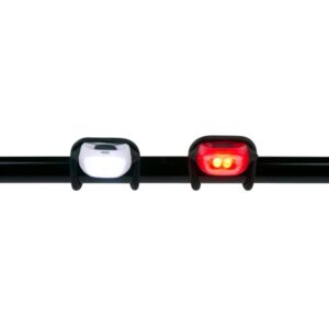 Dunlop - Set of Silicone Bicycle Lights Front and Rear LED - Image 3