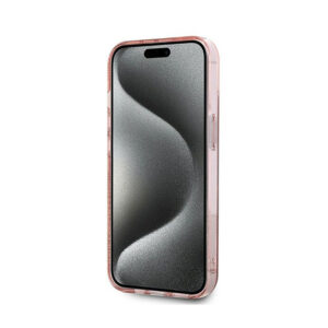 Karl Lagerfeld IML Choupette Head & Monogram - Apple iPhone 15 / 14 / 13 Case pink - Image 5