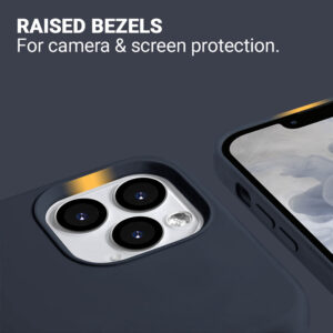 Crong Color Cover Magnetic dėklas skirtas Apple iPhone 13 Pro Max Navy Blue - Image 2