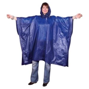 Lifetime - Rain Poncho / Cape 130x100 cm (Blue) - Image 3