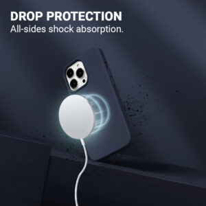 Crong Color Cover Magnetic dėklas skirtas Apple iPhone 13 Pro Max Navy Blue - Image 3