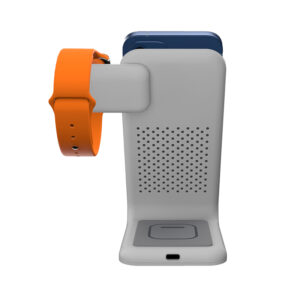 STM ChargeTree Swing 3-in-1 įkrovimo stotelė for Phone, AirPods, Apple Watch - baltos spalvos - Image 6