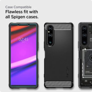 Spigen Glas.TR EZ Fit 2-Pack - Apsauginis stiklas skirtas Sony Xperia 1 V  2 pieces - Image 5