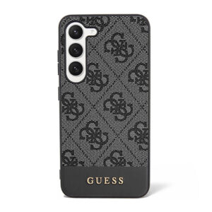 Guess 4G Bottom Stripe Metal Logo Collection - dėklas skirtas Samsung Galaxy S23 Black - Image 2