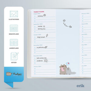 Pusheen - Calendar / Weekly Planner 2023/2024 (11.3 x 16.2 cm) - Image 3
