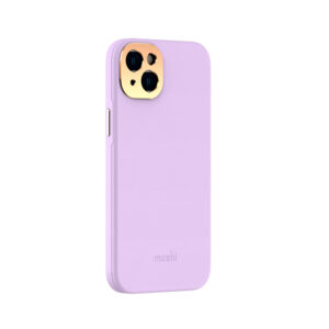 Moshi Napa MagSafe - Leather case for Apple iPhone 14 Max Lavender Purple - Image 2