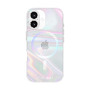 Case-Mate Soap Bubble MagSafe - dėklas skirtas Apple iPhone 16 Iridescent - Image 2