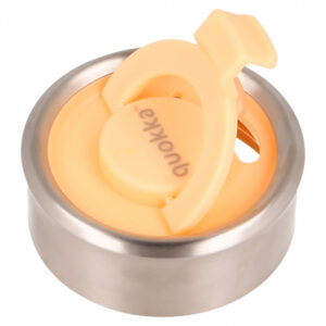 Quokka Boost Coffee Tumbler - Stainless steel thermal mug with brewer 400 ml (Apricot Orange) - Image 3
