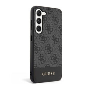 Guess 4G Bottom Stripe Metal Logo Collection - dėklas skirtas Samsung Galaxy S23 Black - Image 3