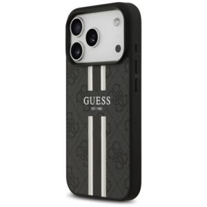 Guess 4G Printed Stripes MagSafe - Case Apple iPhone 17 Pro black - Image 2