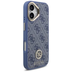 Guess 4G Strass Logo MagSafe - Case Apple iPhone 17 Blue - Image 4