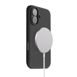 Crong Color Cover Magnetic - dėklas MagSafe Apple iPhone 17 black - Image 1