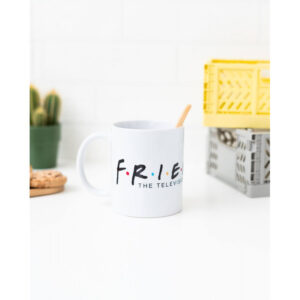 Friends - Ceramic mug in gift box 350 ml (White) - Image 6
