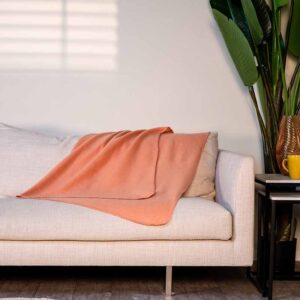Fleece blanket 170x130 (Coral) - Image 4