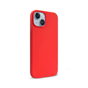 Crong Color Cover Liquid Silicone dėklas skirtas Apple iPhone 14 Max Red - Image 5
