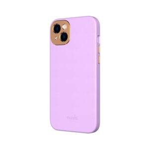 Moshi Napa MagSafe - Leather case for Apple iPhone 14 Max Lavender Purple - Image 4