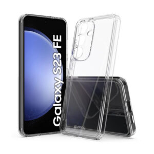 Crong Crystal Shield Cover - dėklas skirtas Samsung Galaxy S23 FE Transparent - Image 1