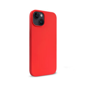 Crong Color Cover Liquid Silicone dėklas skirtas Apple iPhone 14 Max Red - Image 3