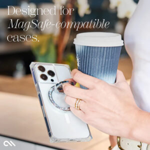 Case-Mate Magnetic Ring Stand - MagSafe finger holder with stand function Twinkle Disco - Image 4