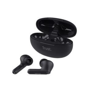 Trust Yavi - Wireless In-Ear Bluetooth TWS Earbuds with Charging Case & ENC Black - Image 3