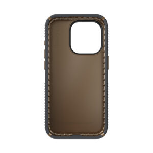Speck Presidio2 Grip - dėklas skirtas Apple iPhone 15 Pro Charcoal Grey / Cool Bronze / White - Image 5