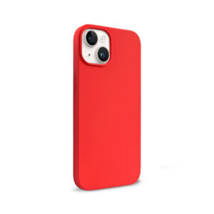 Crong Color Cover Liquid Silicone dėklas skirtas Apple iPhone 14 Max Red - Image 4