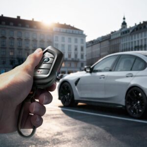 Spigen BK100 BMW KEY FOB raktų dėklas juodos spalvos - Image 9