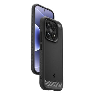 Spigen RUGGED Armor dėklas telefonui Xiaomi 17 matinės juodos spalvos - Image 8