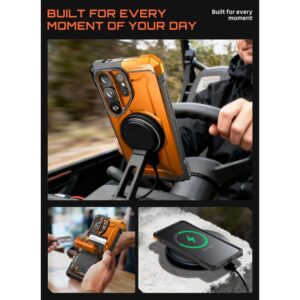 SupCase UB GRIP MAG MagSafe Samsung Galaxy S26 Ultra dėklas Coral - Image 8