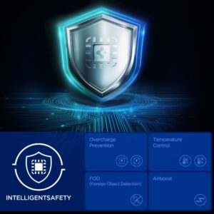 Spigen Essential EF302MOQ Qi2.2 2IN1 Magnetic MagSafe belaidis įkroviklis juodos spalvos - Image 8