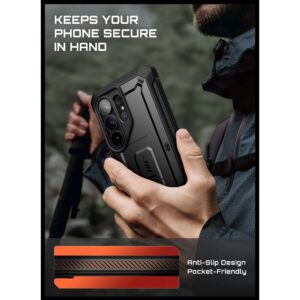 SupCase Unicorn Beetle Pro & apsauginis stiklas 2-pack Samsung Galaxy S26 Ultra dėklas juodos spalvos - Image 8