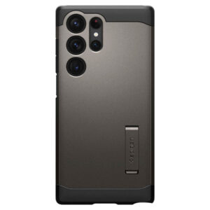 Spigen Tough Armor - dėklas skirtas Samsung Galaxy S23 Ultra Gunmetal