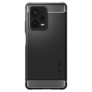Spigen Rugged Armor - dėklas skirtas Xiaomi Redmi Note 12 Pro+ Black - Image 2