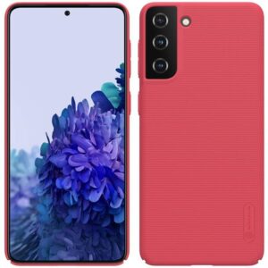 Nillkin Super Frosted Shield - dėklas skirtas Samsung Galaxy S21+ Bright Red - Image 1