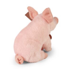 Rappa - Plush Realistic Sitting Pig 18 cm Eco-Friendly - Image 4