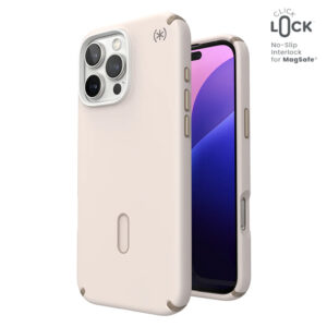 Speck Presidio2 Pro ClickLock & MagSafe - dėklas skirtas Apple iPhone 16 Pro Max Bleached Bone / Heirloom Gold / Hazel Brown - Image 1