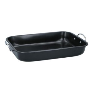 Alpina - Roasting and stewing pan with handles and non-stick coating 39x29x6 cm