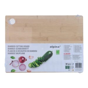 Alpina - Wooden chopping board 28x38 cm (black) - Image 2