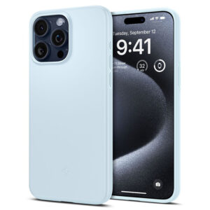 Spigen Thin Fit - dėklas skirtas Apple iPhone 15 Pro Blue - Image 1