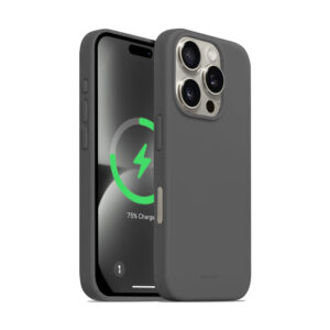 Crong Color Cover Magnetic - dėklas skirtas Apple iPhone 16 Pro MagSafe titanium - Image 1