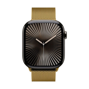 Crong Milano Steel – Stainless steel apyrankė skirta Apple Watch 44/45/46/49 mm gold - Image 2