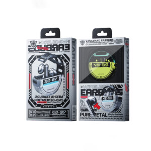 WEKOME VB05 Vanguard Series - Bluetooth V5.3 TWS belaidės ausinės su charging case žalios spalvos - Image 4