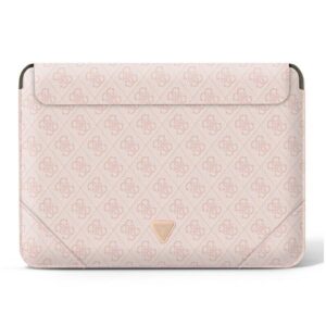 Guess 4G Uptown Triangle Logo Sleeve - Notebook Case 13" / 14" Pink - Image 2