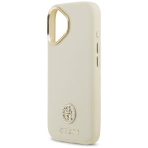 Guess Grained Strass Logo MagSafe - Case Apple iPhone 17 beige - Image 6