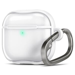 Spigen Ultra Hybrid - dėklas skirtas Apple AirPods 4 (Jet White) - Image 1