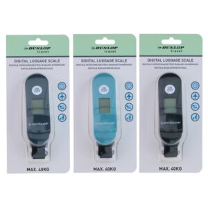 Dunlop - Digital luggage scale up to 40 kg (Black) - Image 4
