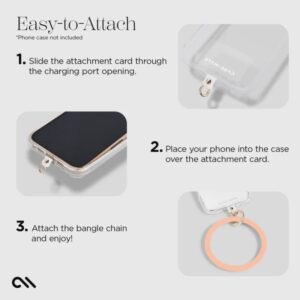 Case-Mate Phone Bangle - Wrist virvelė telefonui Peach - Image 6