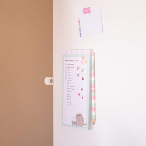 Pusheen - Magnetic notepad / shopping list for fridge + pencil (10 x 21 cm) - Image 6