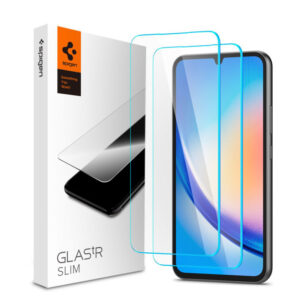 Spigen Glas.TR Slim 2-Pack - Apsauginis stiklas skirtas Samsung Galaxy A34 5G